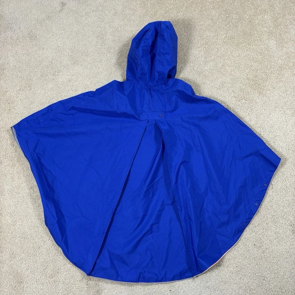 Hunter for Target Rain Poncho Blue Kids Youth M/L Waterproof Packable